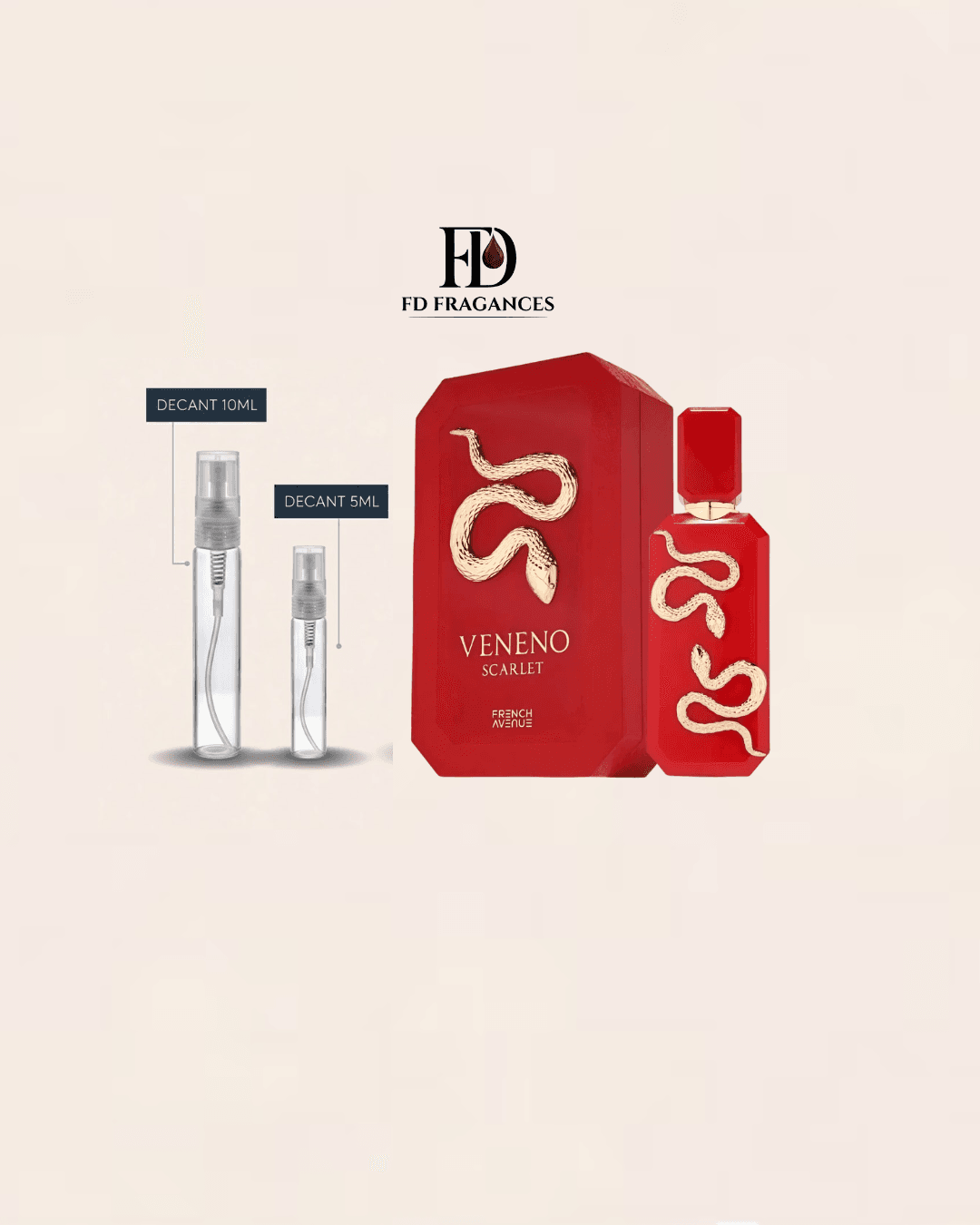 FRENCH AVENUE VENENO SCARLET EDP