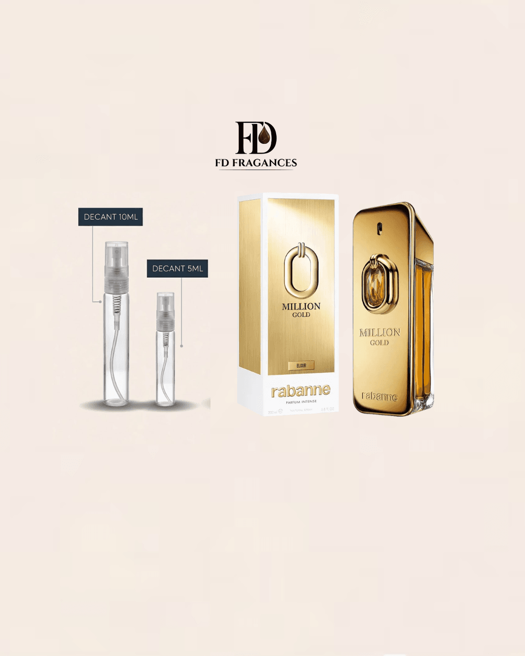 PACO 1MILLION GOLD ELIXIR PARFUM